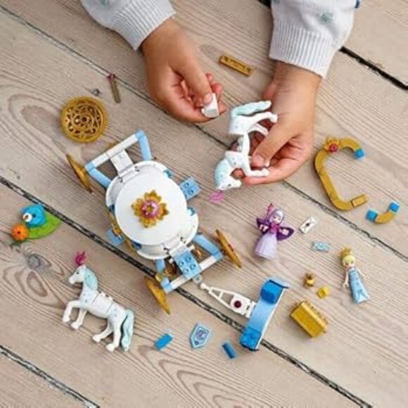 Lego Disney Princess Cinderella's Royal Carriage 43192 Brand New - Picture 3 of 16